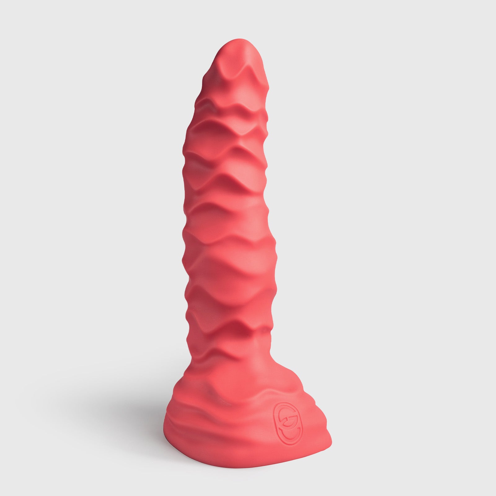 GreedyCluster ABADDON realistic platinum silicone dildo in Scarlett