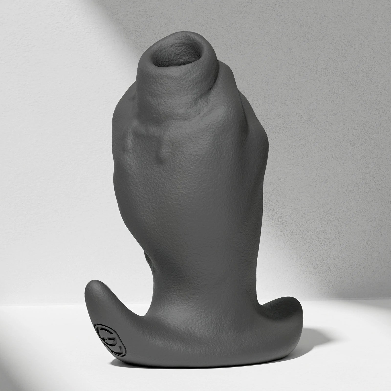 GreedyCluster GREEDYHOLE TUNNEL PLUG 04 silicone tunnel butt plug black product view