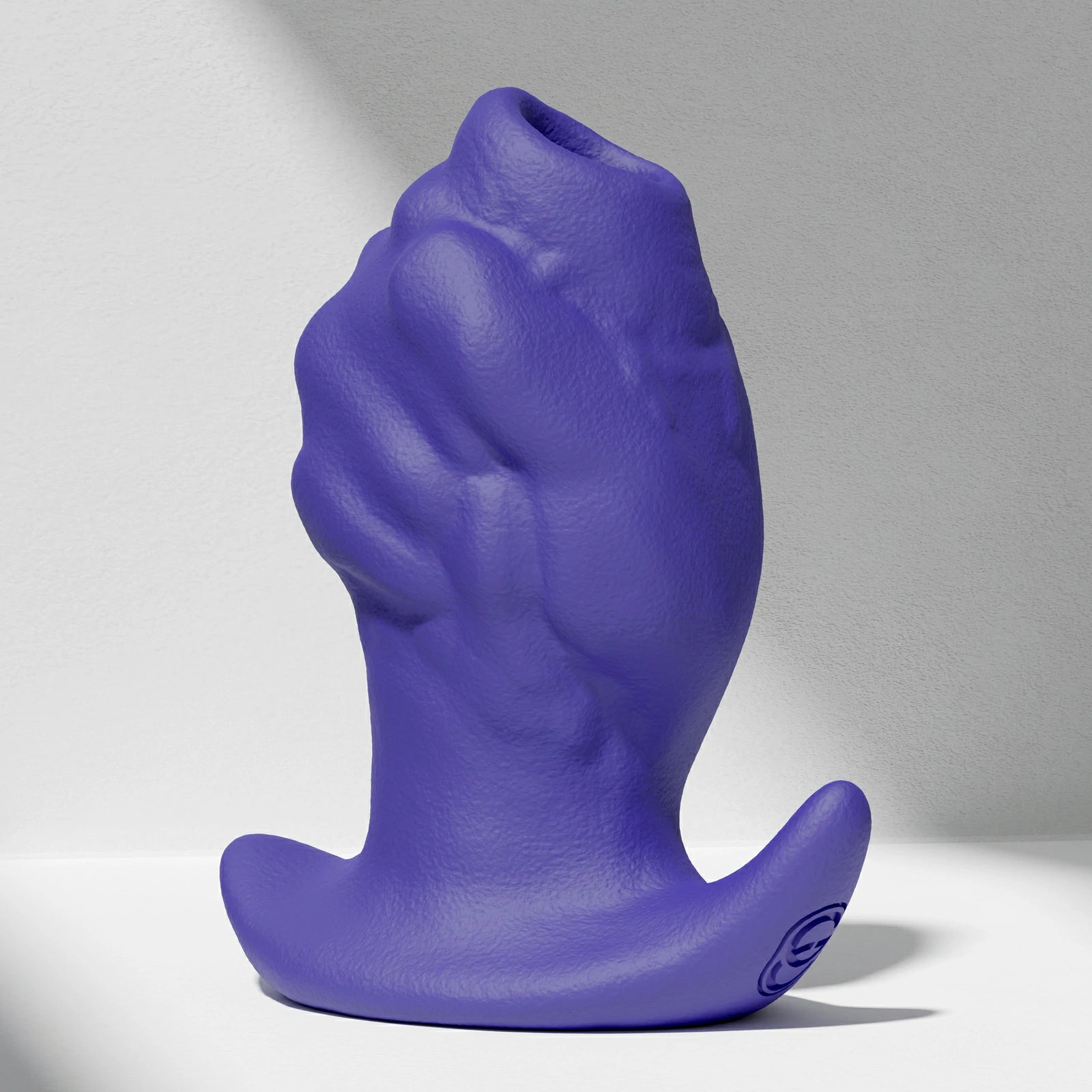 GreedyCluster GREEDYHOLE TUNNEL PLUG 04 silicone tunnel butt plug blue product view