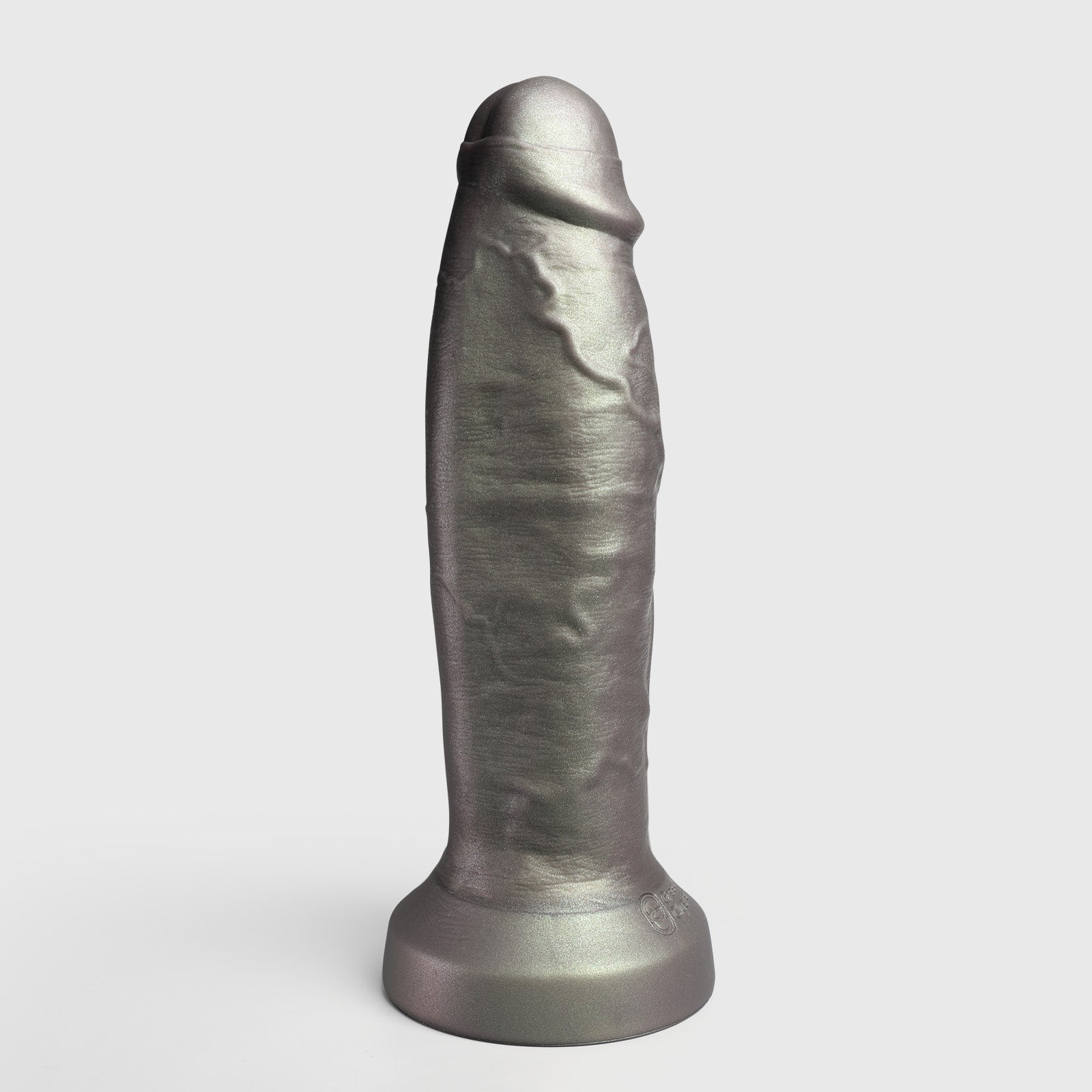 GreedyCluster BBG024 WADE rideable silicone dildo, Rust finish