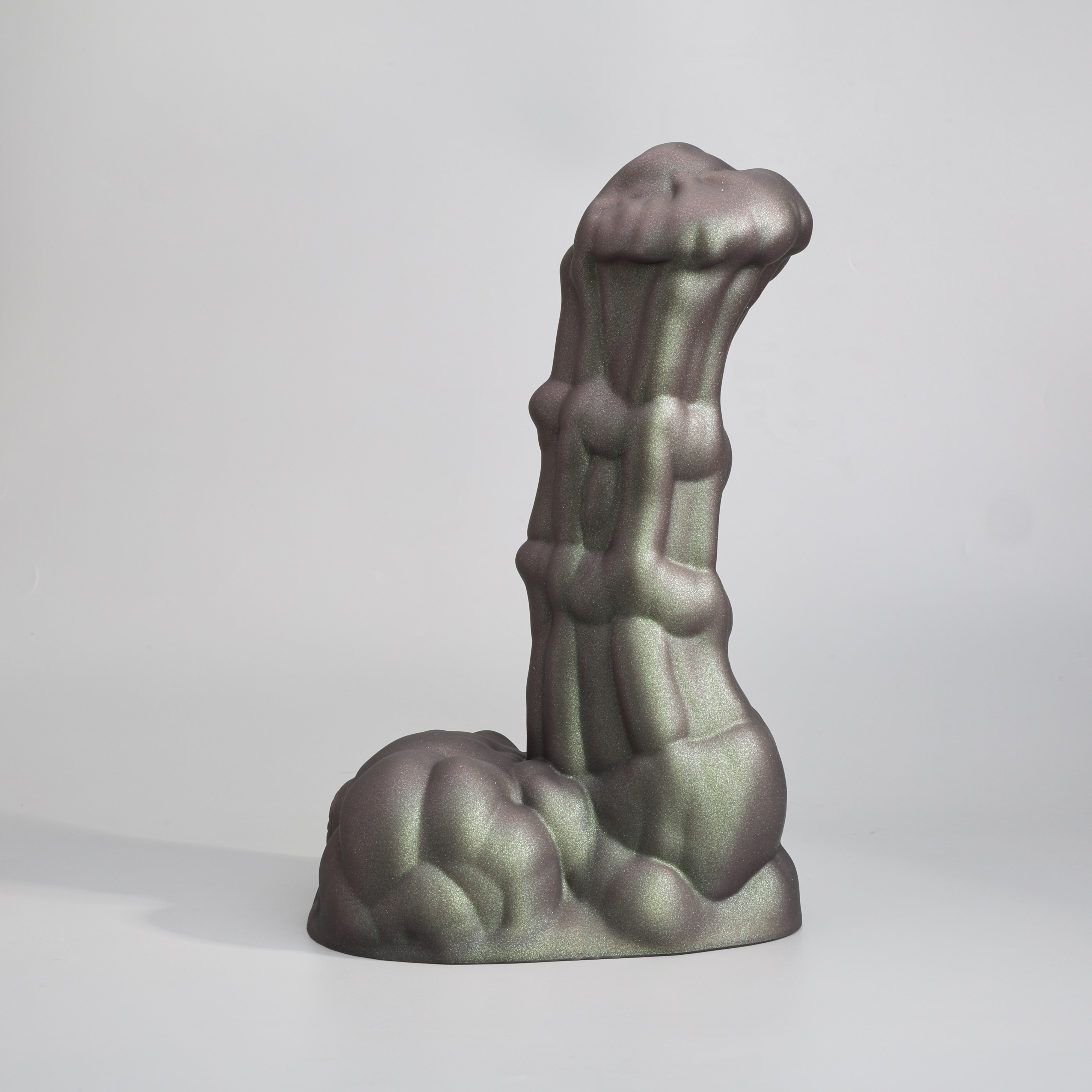 GreedyCluster PEGASUS equine fantasy silicone dildo, detailed product view