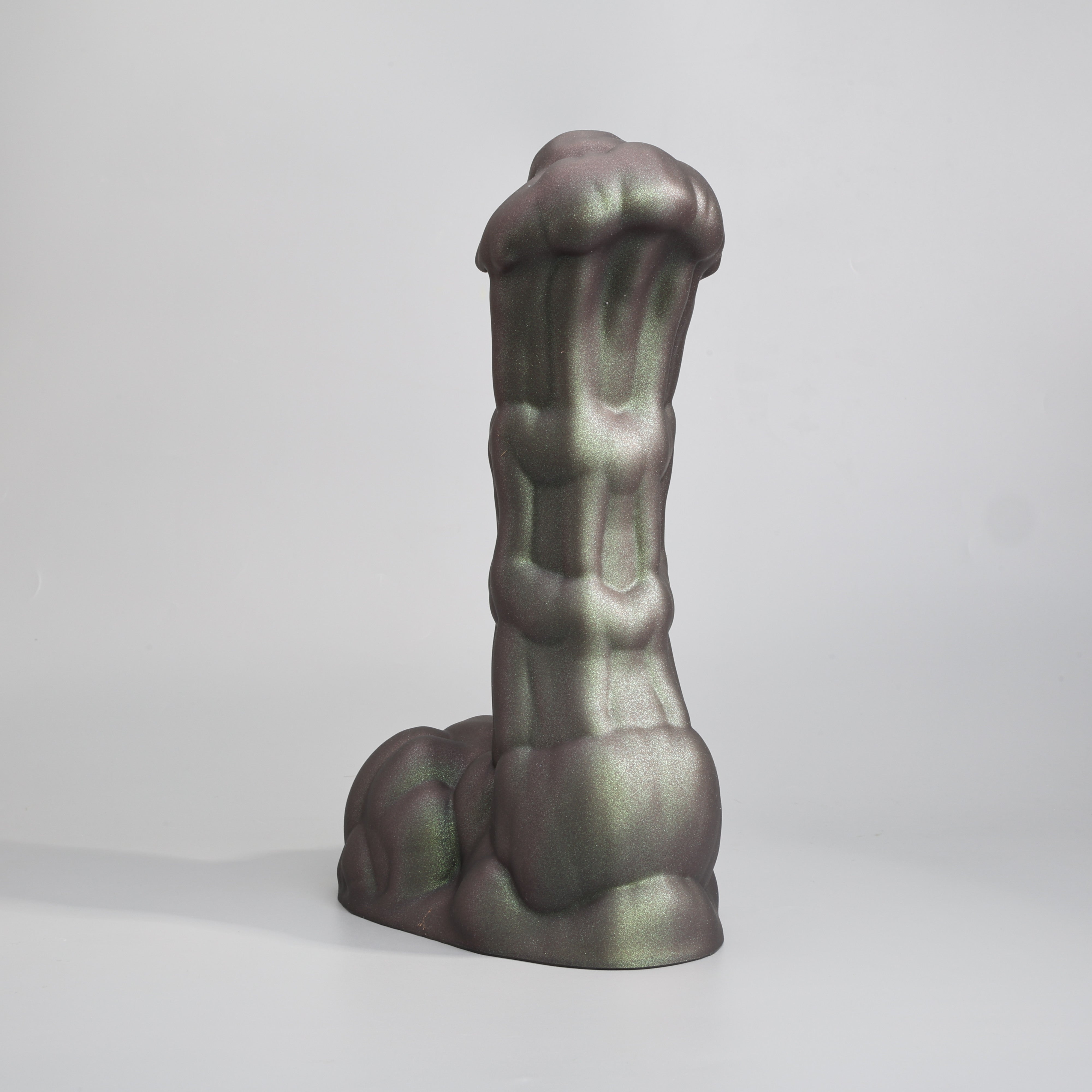 GreedyCluster PEGASUS equine fantasy silicone dildo, detailed product view