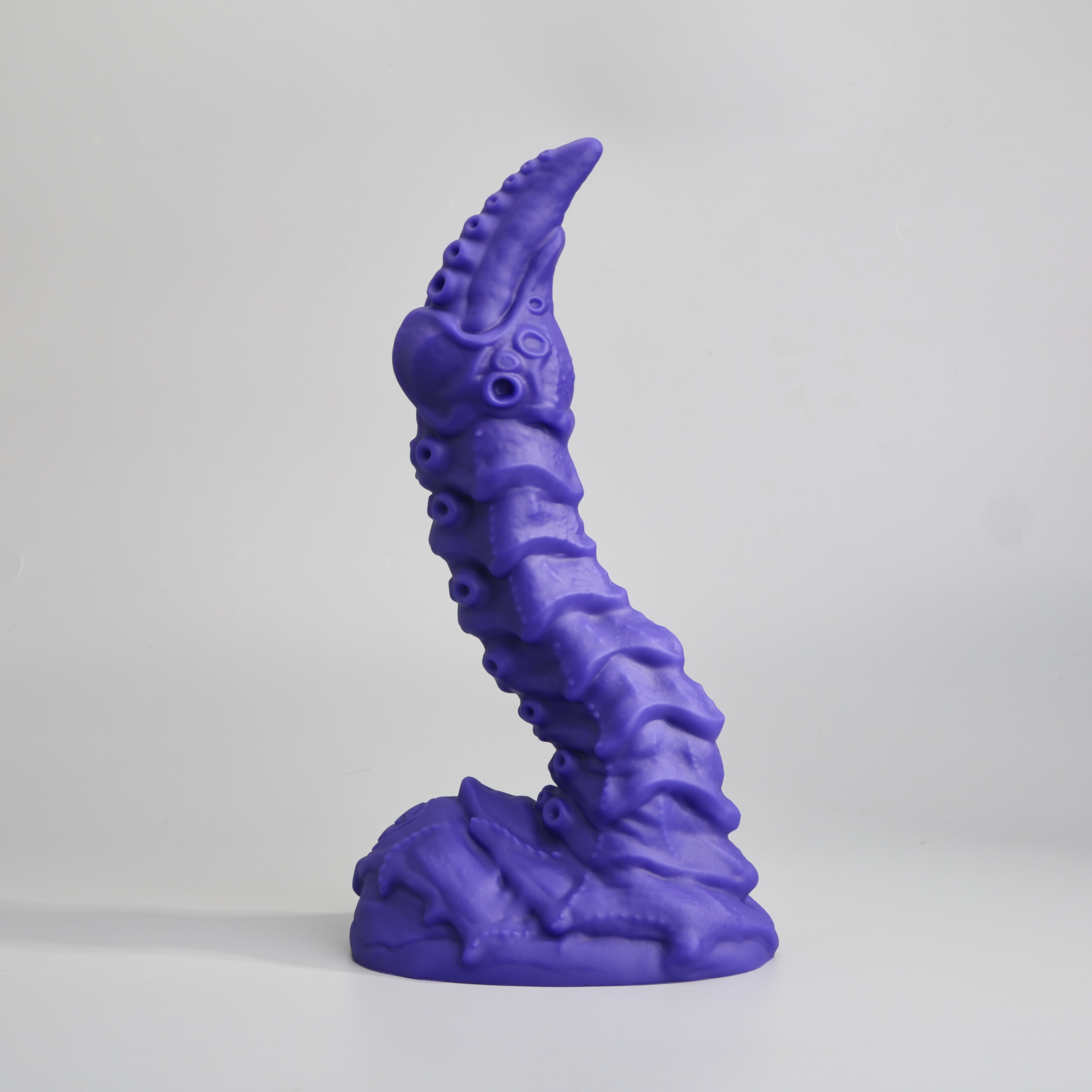 GreedyCluster STINGER scorpion tail fantasy silicone dildo, biomechanical detail