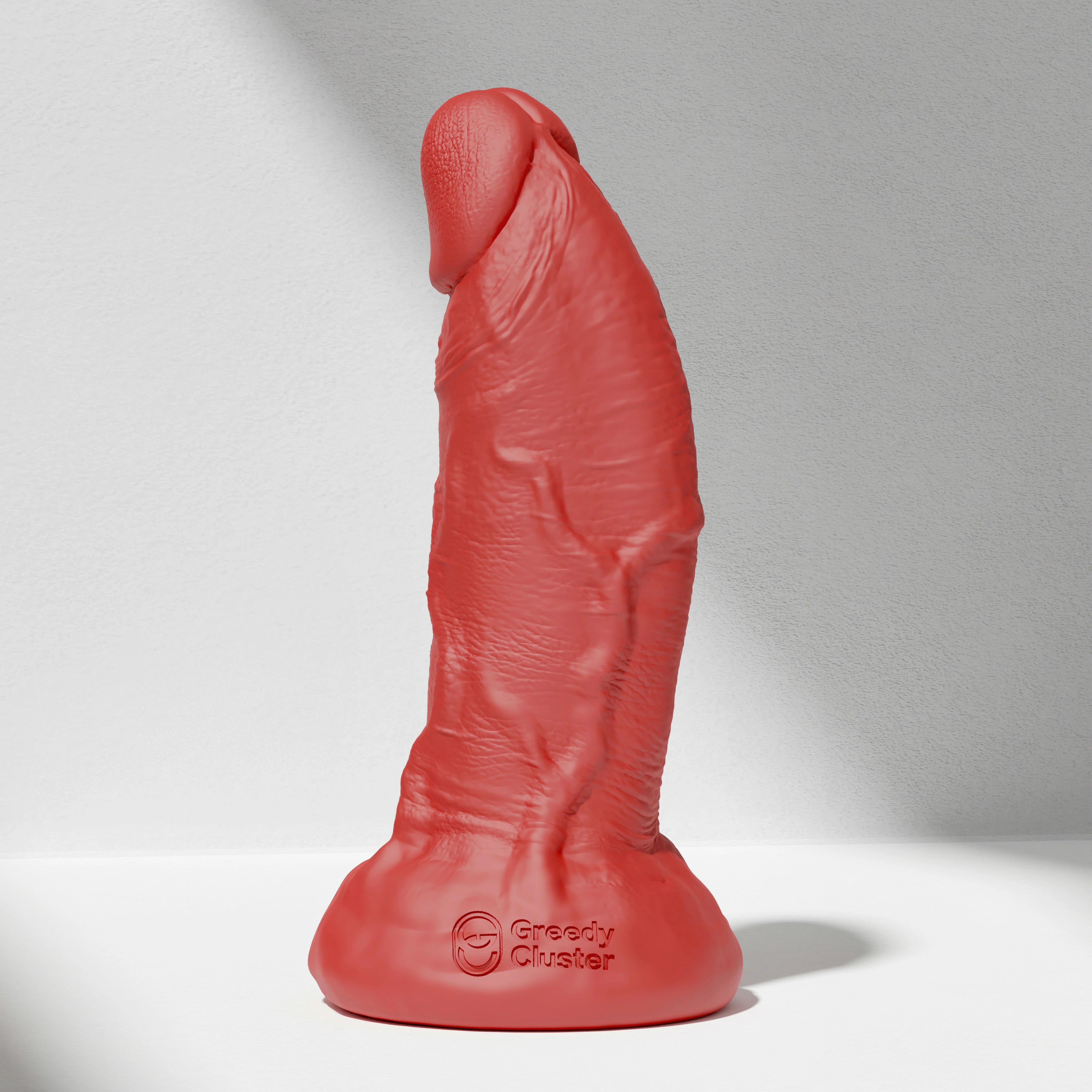 GreedyCluster THUG DILDO thick realistic silicone dildo, Scarlett anal training design