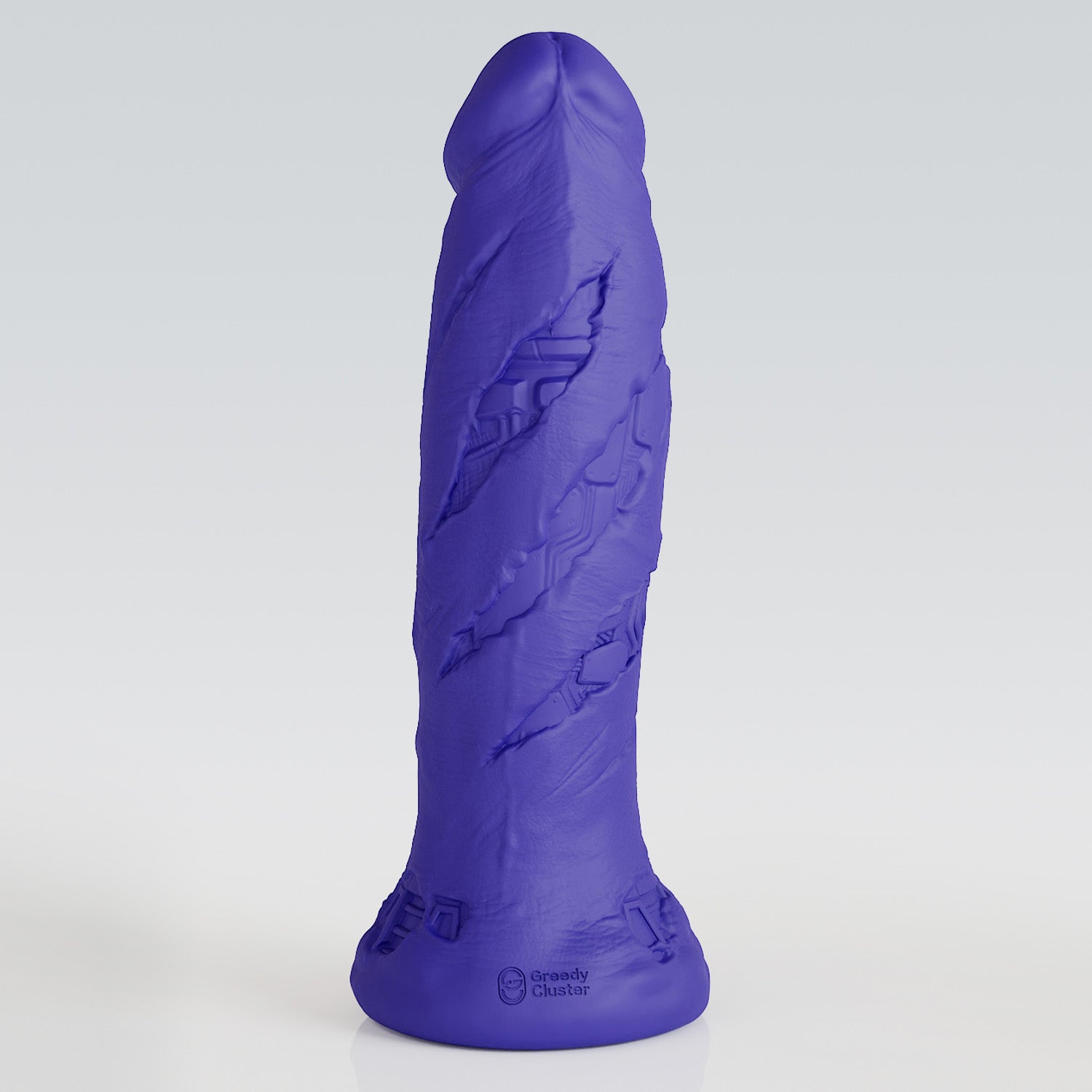 GreedyCluster WOLVERINE DILDO cybernetic realistic silicone dildo, textured product detail