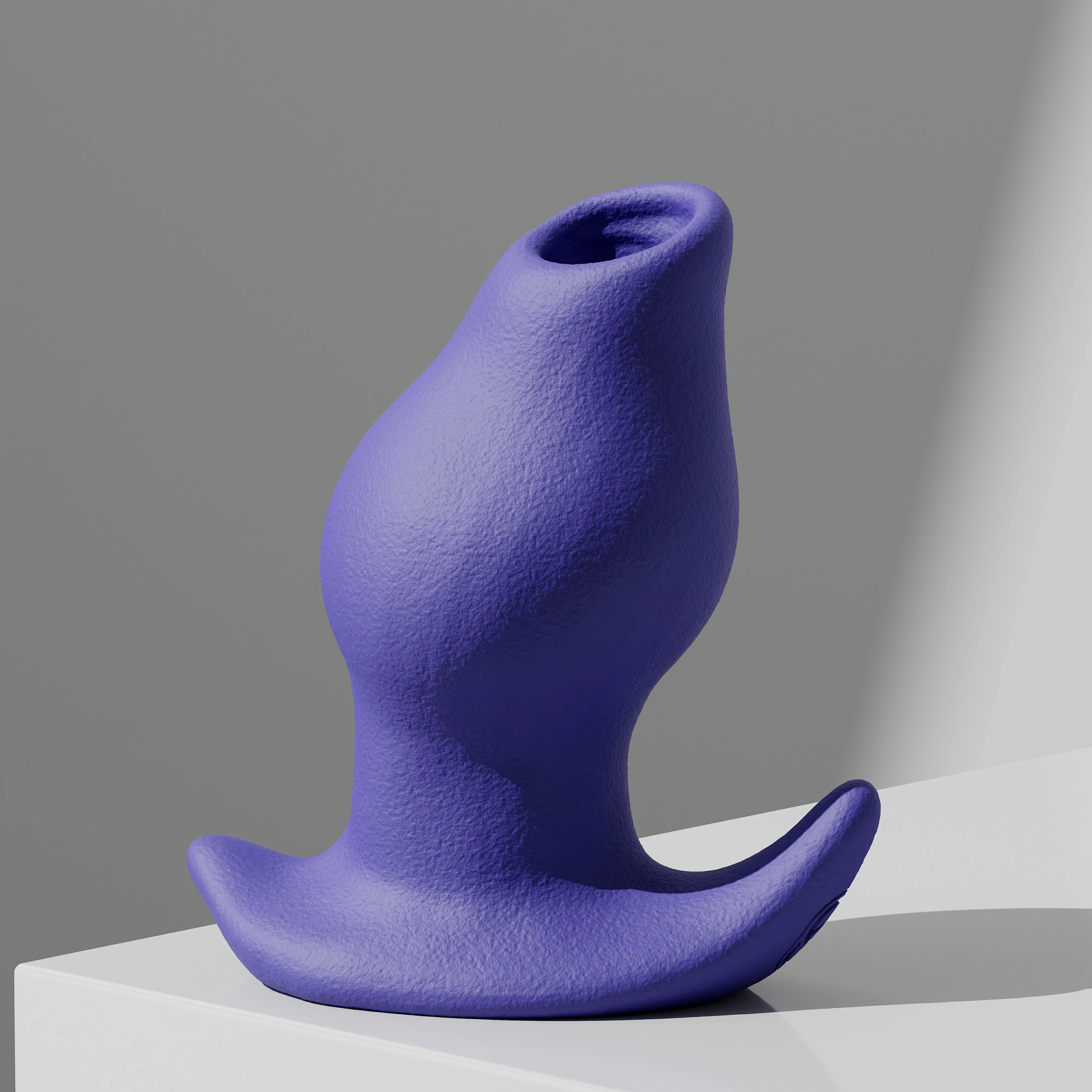 GreedyCluster GREEDYHOLE TUNNEL PLUG 03 hollow silicone butt plug with ergonomic curve