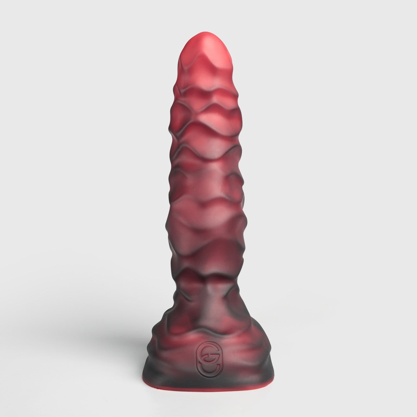 GreedyCluster ABADDON realistic platinum silicone dildo in Lava