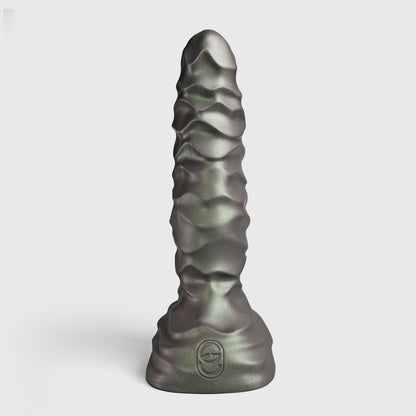 GreedyCluster ABADDON realistic platinum silicone dildo in Rust