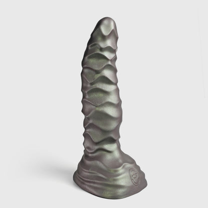 GreedyCluster ABADDON realistic platinum silicone dildo in Rust