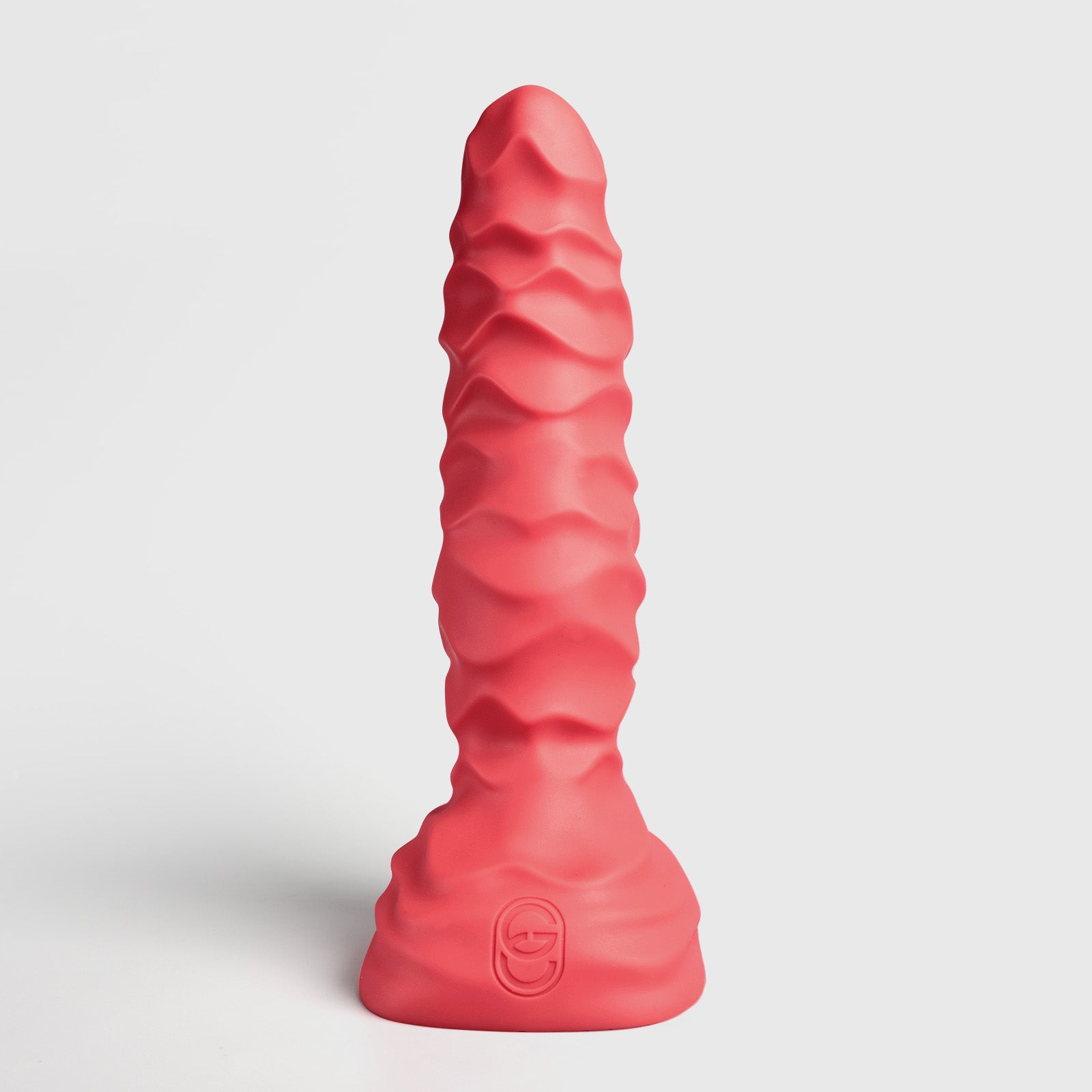 GreedyCluster ABADDON realistic platinum silicone dildo in Scarlett