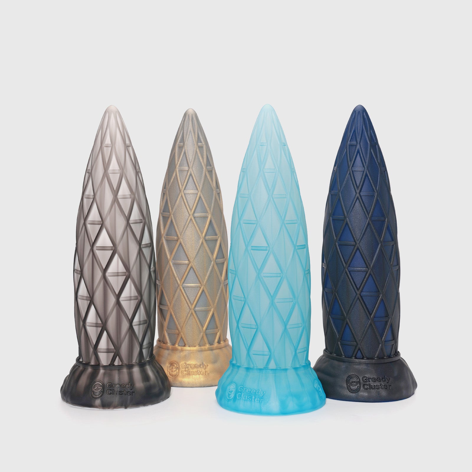 GreedyCluster ASSCRAPER platinum silicone dildo custom color options