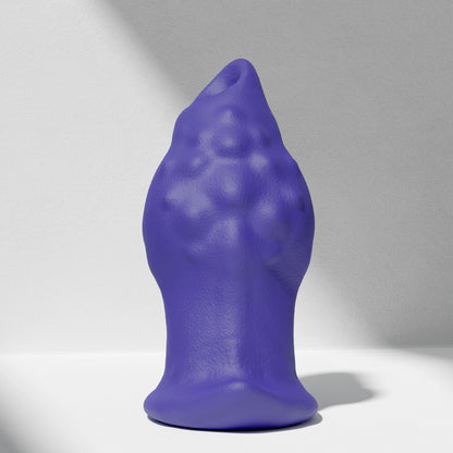 GreedyCluster GREEDYHOLE TUNNEL PLUG 02 silicone tunnel butt plug blue product view