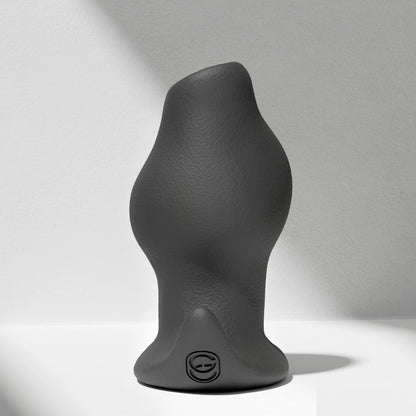 GreedyCluster GREEDYHOLE TUNNEL PLUG 03 silicone tunnel butt plug black product view