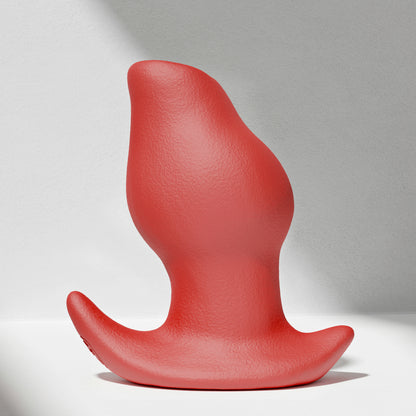 GreedyCluster GREEDYHOLE TUNNEL PLUG 03 silicone tunnel butt plug red product view