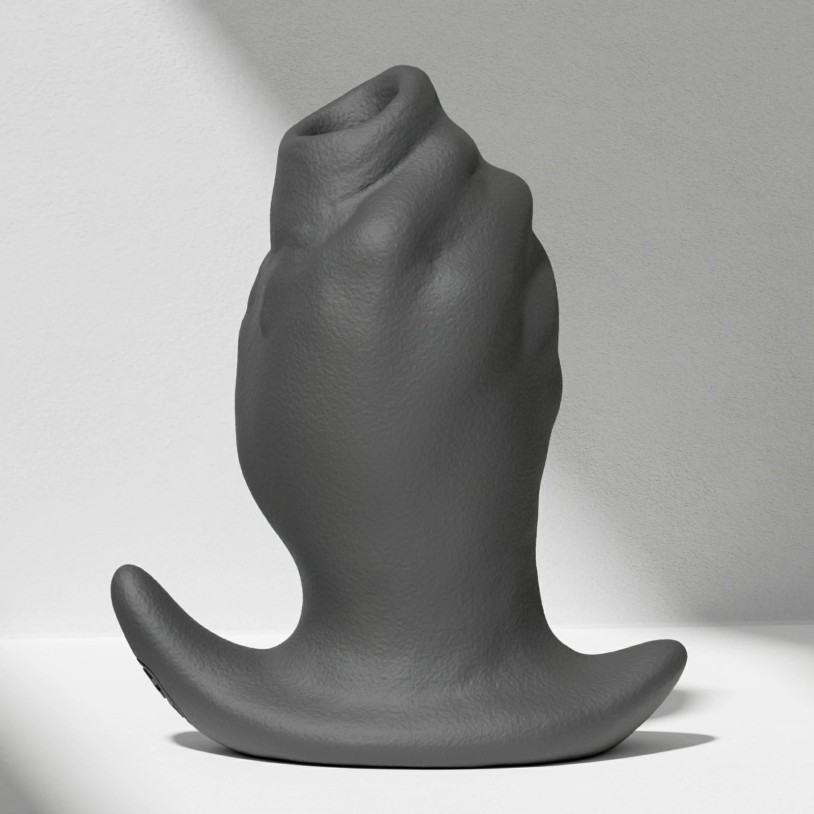 GreedyCluster GREEDYHOLE TUNNEL PLUG 04 silicone tunnel butt plug black product view