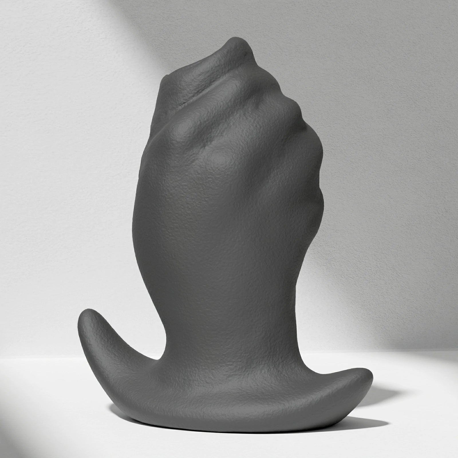 GreedyCluster GREEDYHOLE TUNNEL PLUG 04 silicone tunnel butt plug black product view