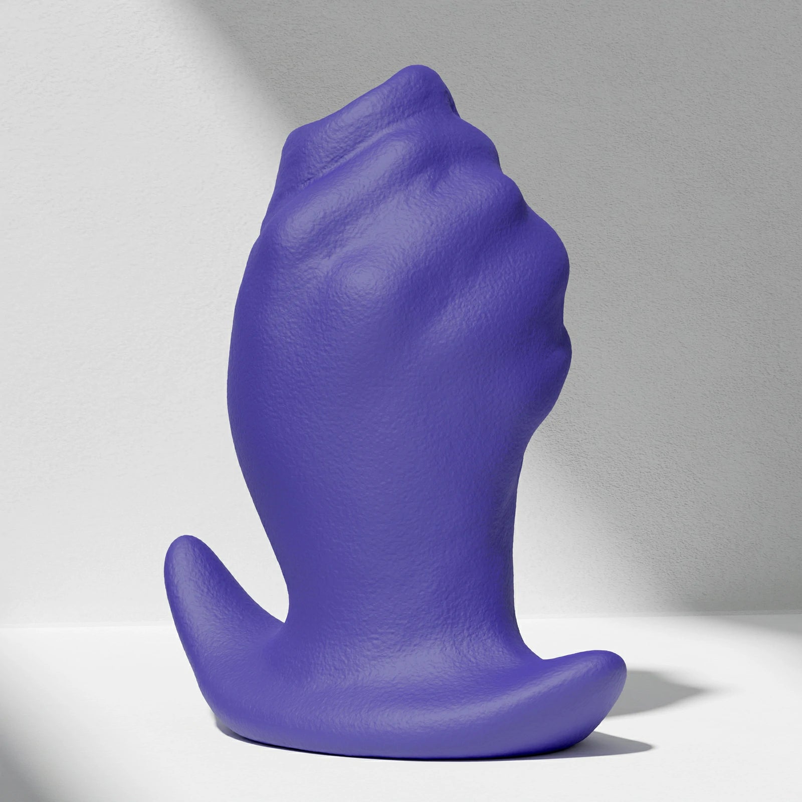GreedyCluster GREEDYHOLE TUNNEL PLUG 04 silicone tunnel butt plug blue product view