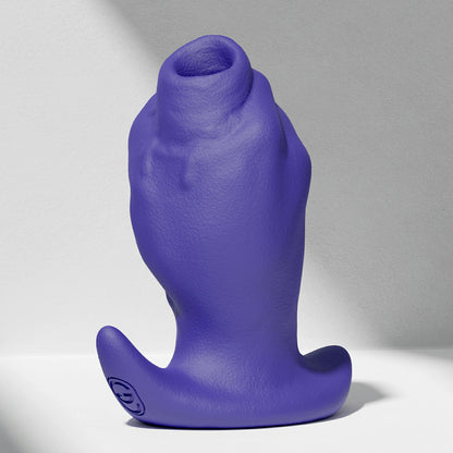 GreedyCluster GREEDYHOLE TUNNEL PLUG 04 silicone tunnel butt plug blue product view