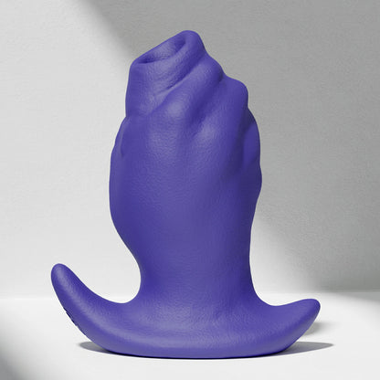 GreedyCluster GREEDYHOLE TUNNEL PLUG 04 silicone tunnel butt plug blue product view