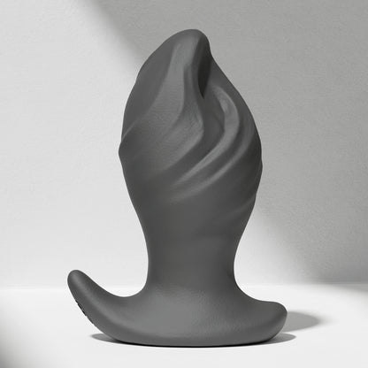 GreedyCluster GREEDYHOLE STOPPER 01 beginner silicone butt plug in Charcoal