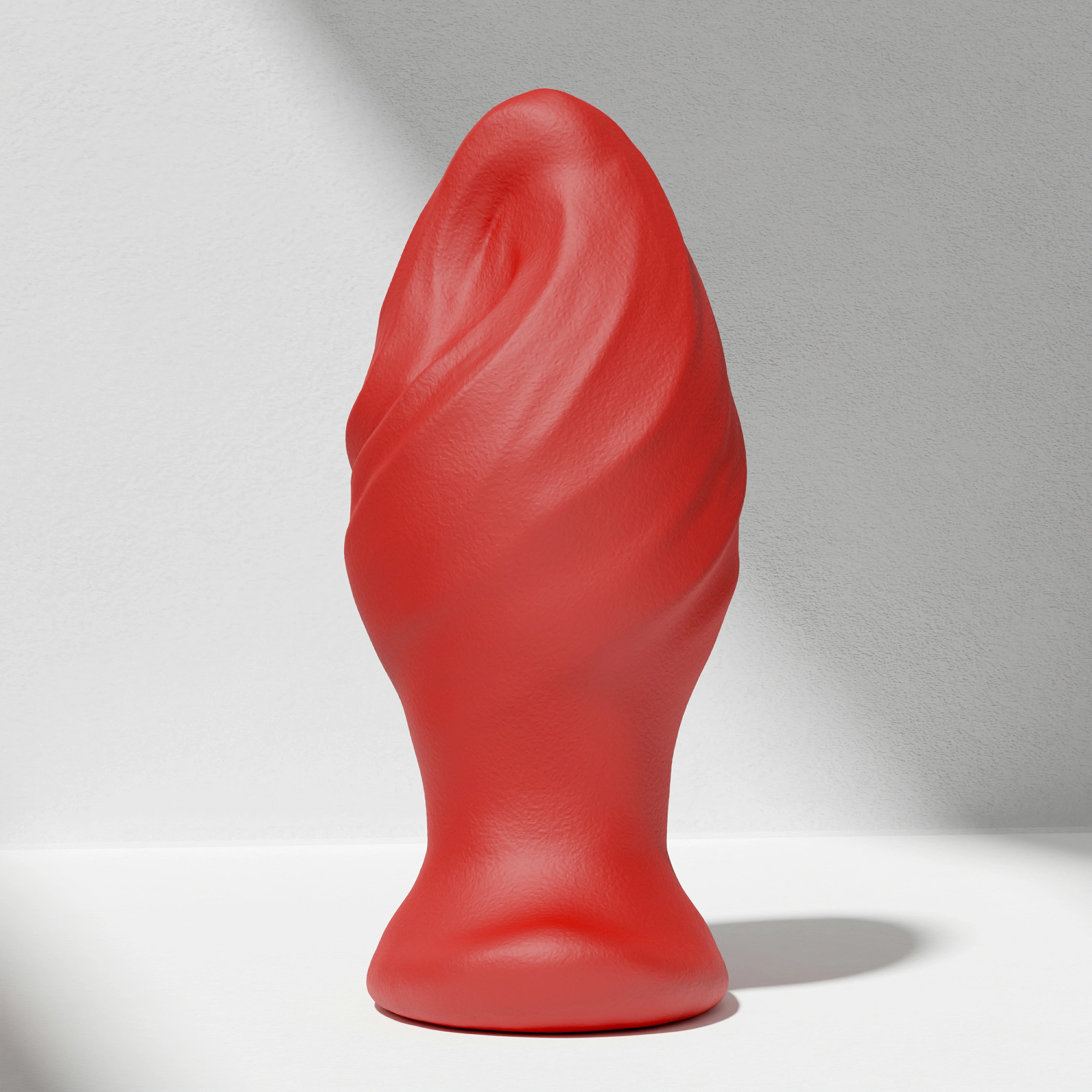 GreedyCluster GREEDYHOLE STOPPER 01 beginner silicone butt plug in Scarlett