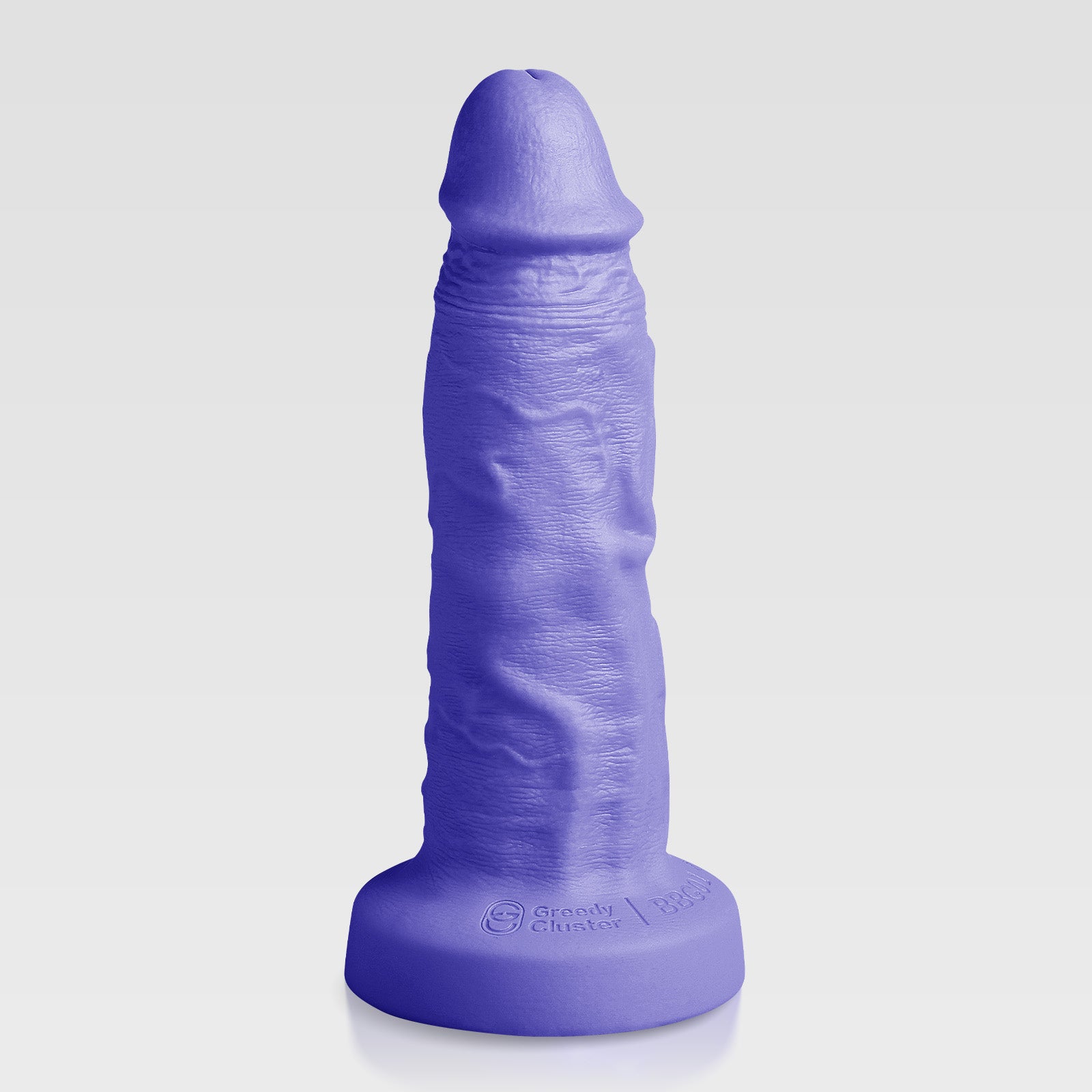 GreedyCluster BBG001 VICTOR realistic silicone dildo in Azure with detailed veins and exposed glans
