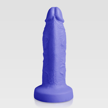 GreedyCluster BBG001 VICTOR thick realistic silicone dildo in Azure with suction cup base