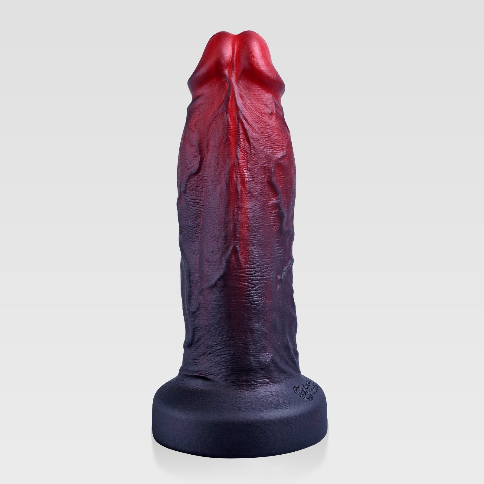 GreedyCluster BBG016 BRUNO realistic silicone dildo, Lava detailed shaft
