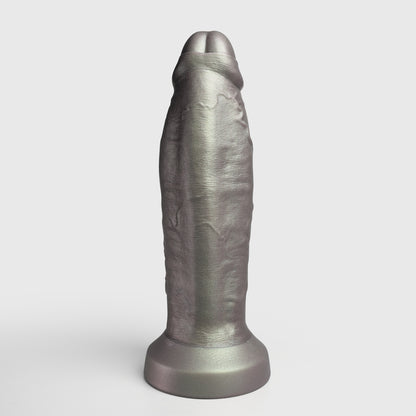 GreedyCluster BBG024 WADE rideable silicone dildo, Rust finish