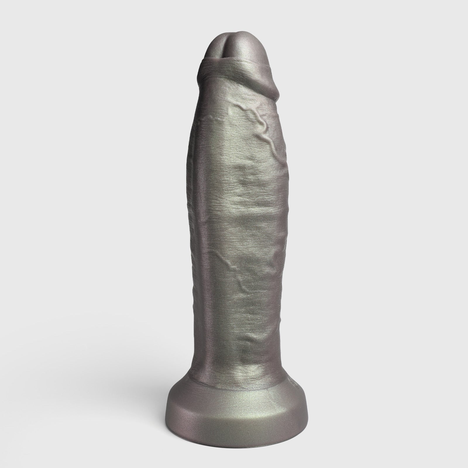 GreedyCluster BBG024 WADE rideable silicone dildo, Rust finish