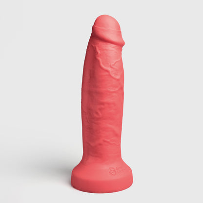 GreedyCluster BBG024 WADE rideable silicone dildo, Scarlett red