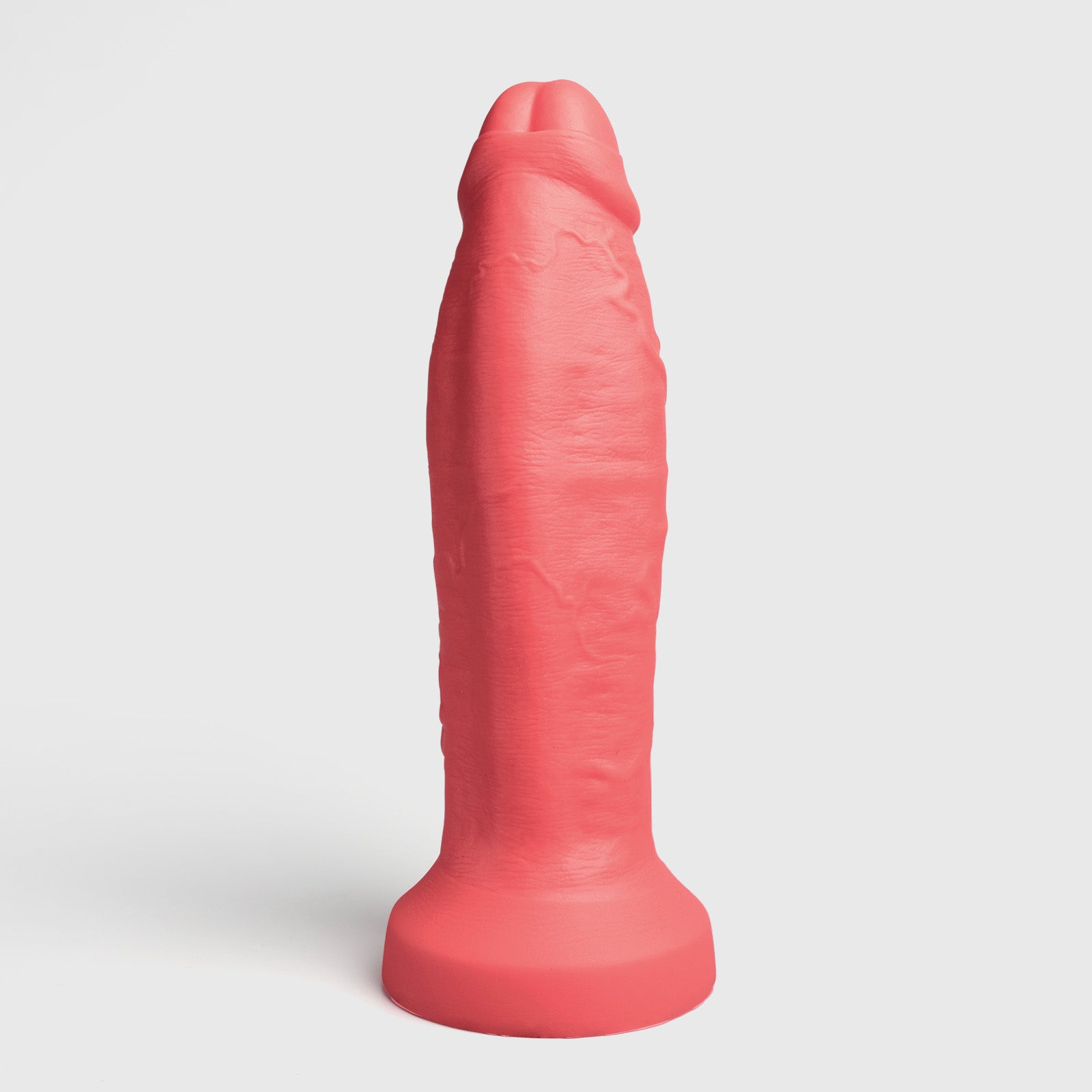 GreedyCluster BBG024 WADE rideable silicone dildo, Scarlett red