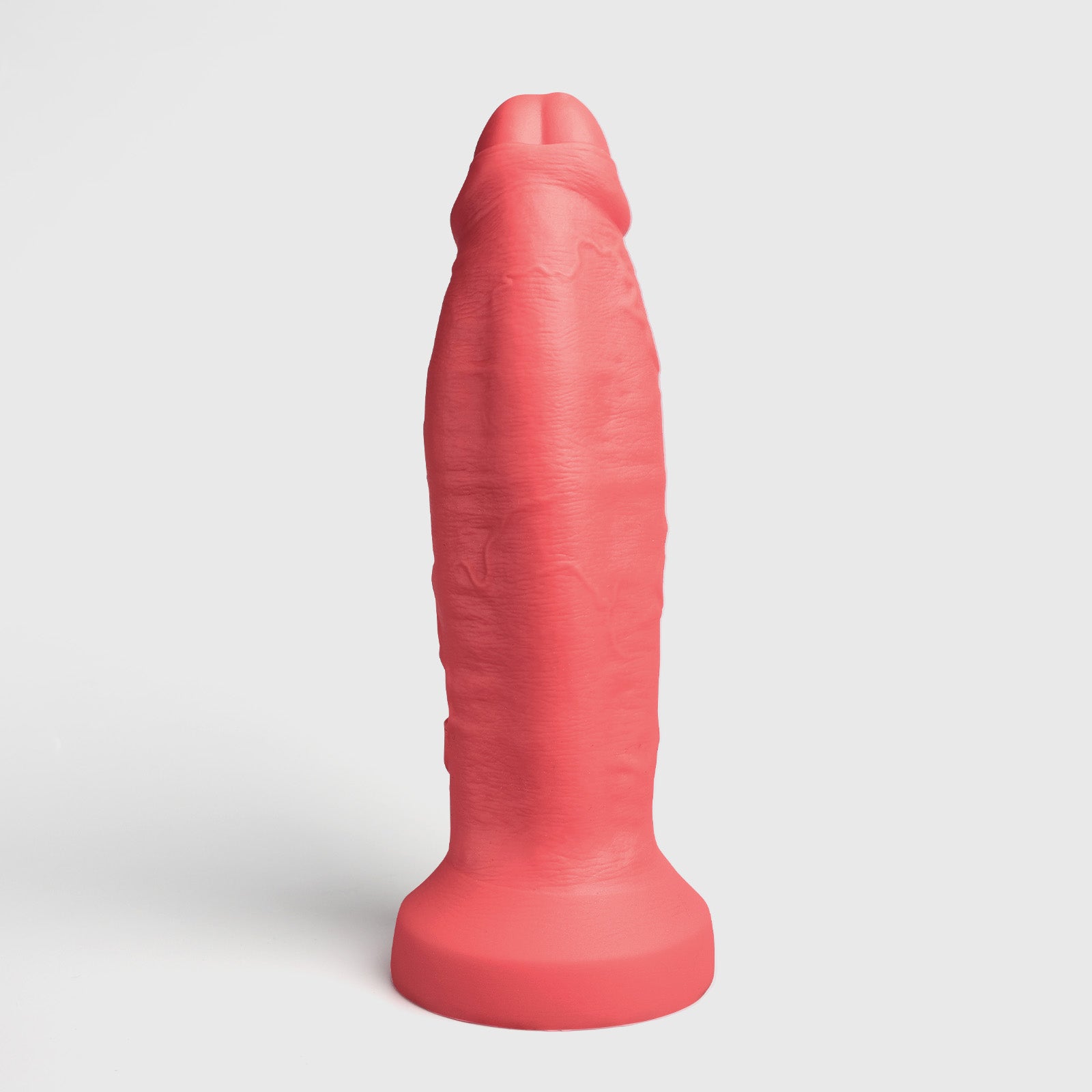 GreedyCluster BBG024 WADE rideable silicone dildo, Scarlett red