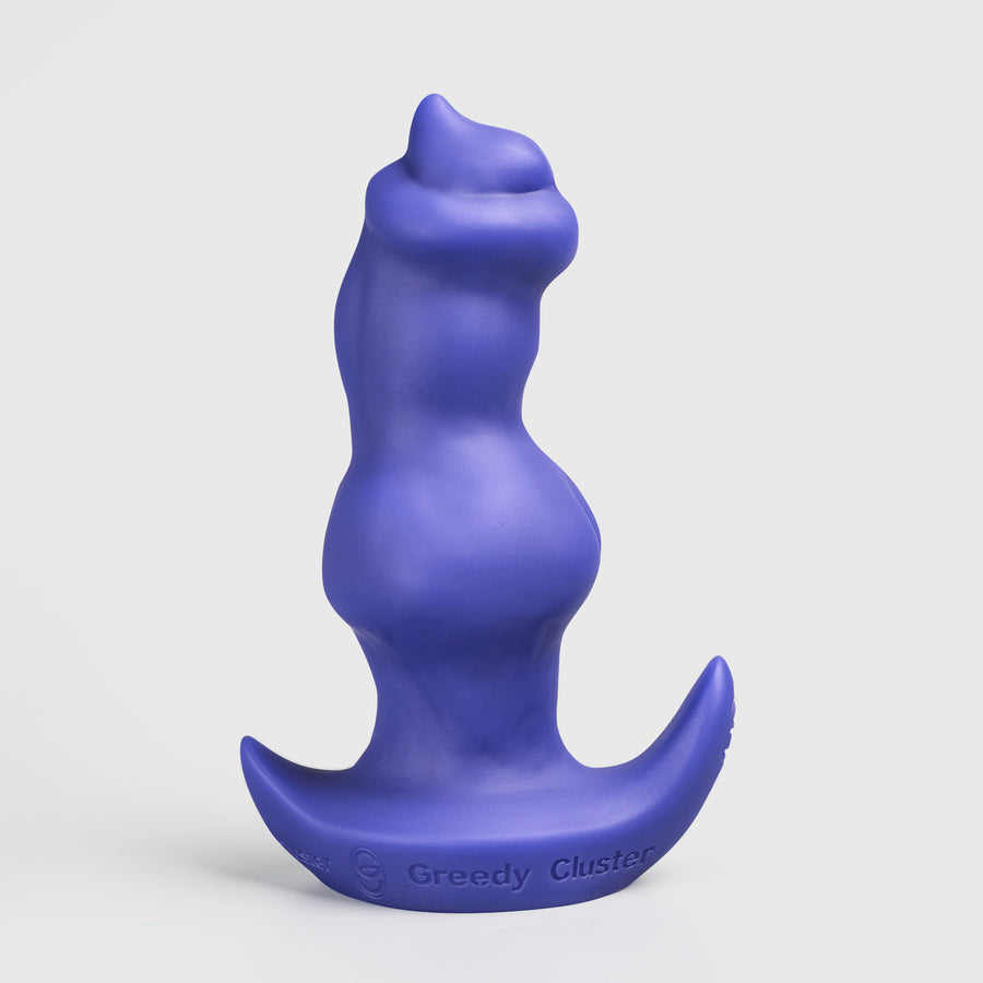 GreedyCluster GREEDY PUPPY STOPPER silicone knot anal plug with puppy-inspired shape