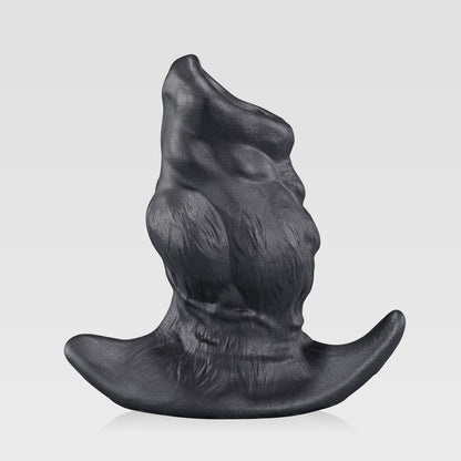 GreedyCluster GREEDYHOLE TUNNELPLUG WOOF silicone tunnel butt plug product view 5