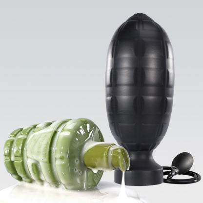 GreedyCluster GRENADE ARMOUR SET silicone butt plug product view 3