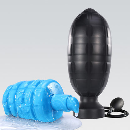 GreedyCluster GRENADE ARMOUR SET silicone butt plug product view 4