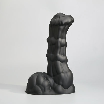 GreedyCluster PEGASUS equine fantasy silicone dildo, detailed product view