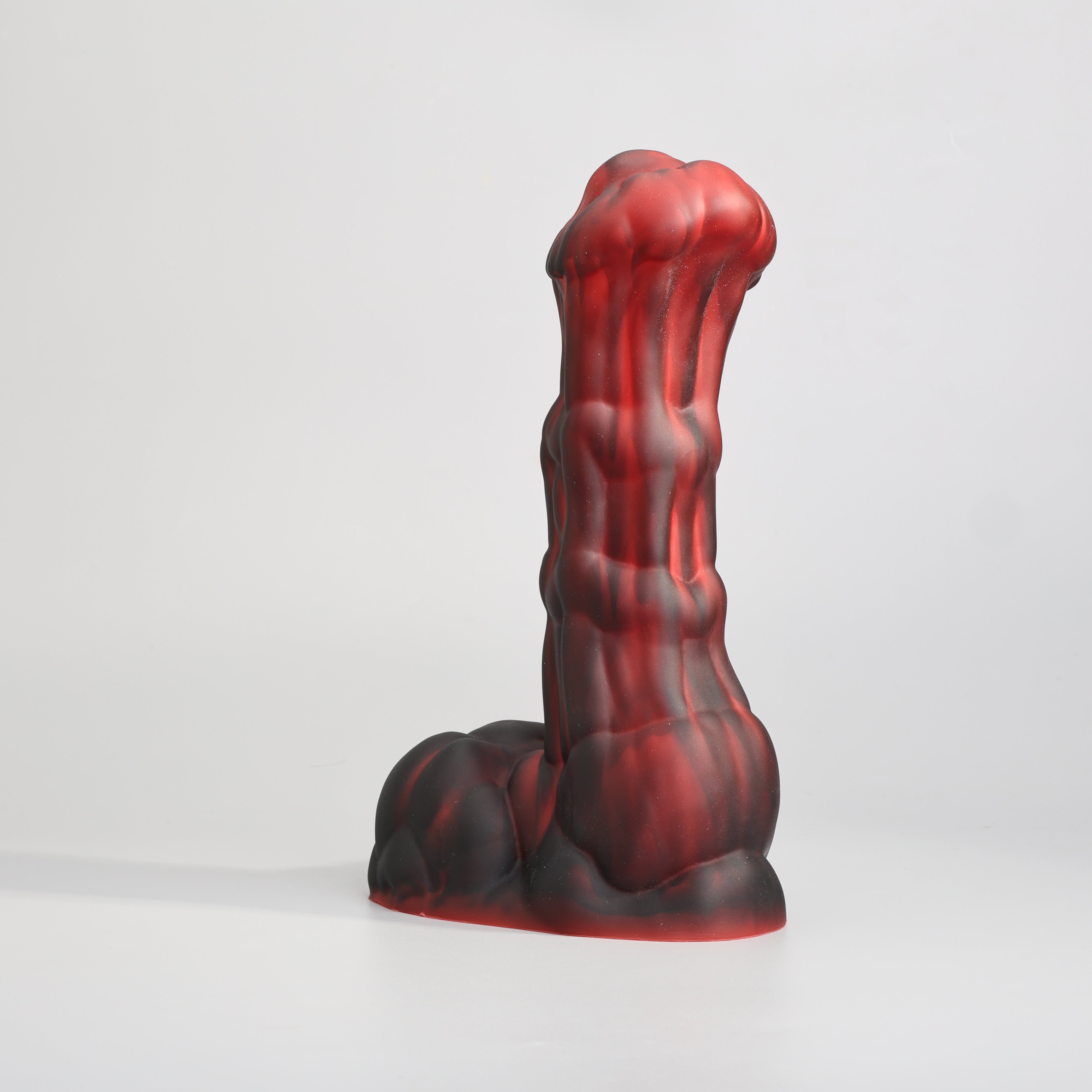 GreedyCluster PEGASUS equine fantasy silicone dildo, detailed product view