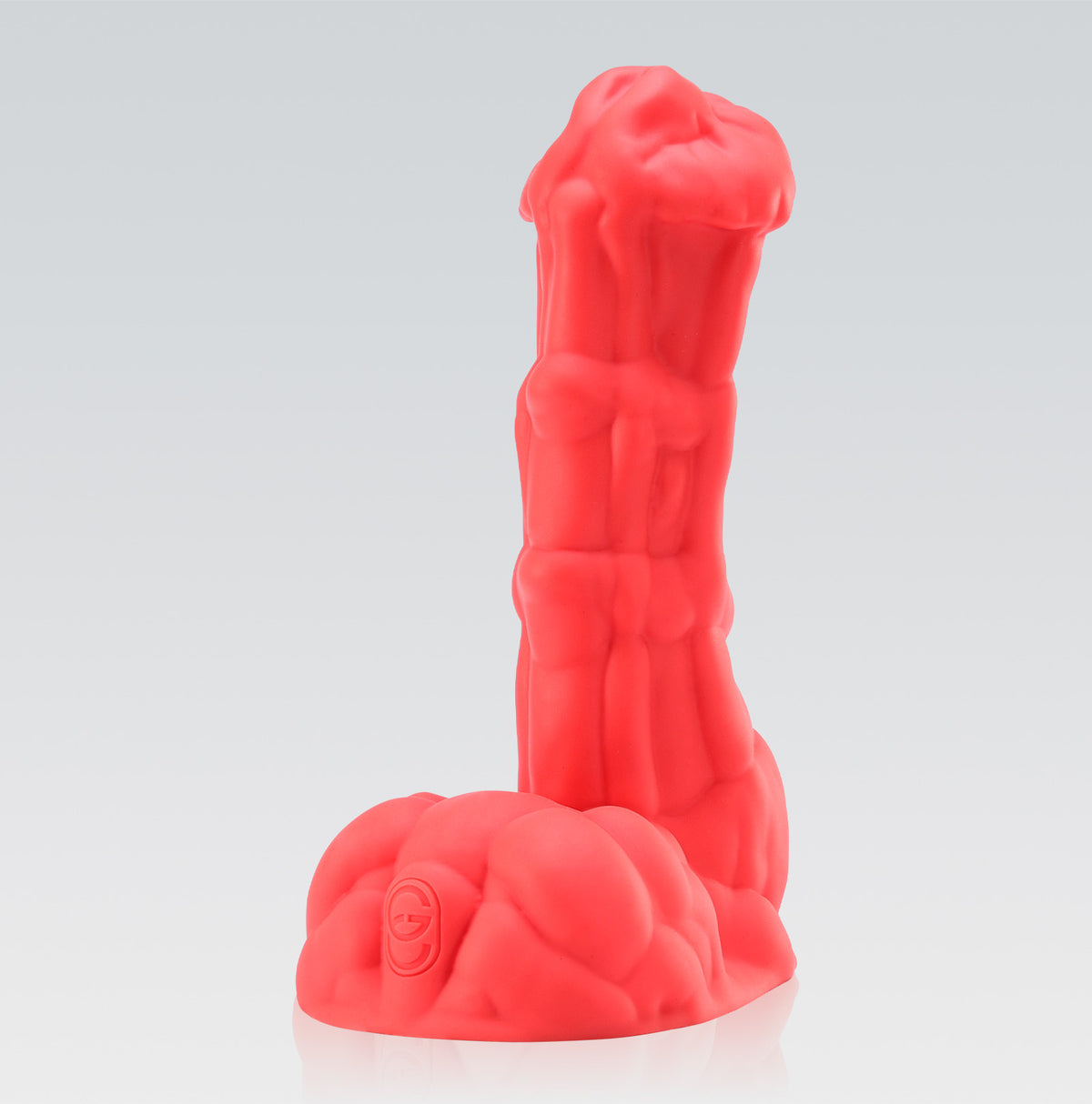 GreedyCluster PEGASUS equine fantasy silicone dildo, Scarlett red