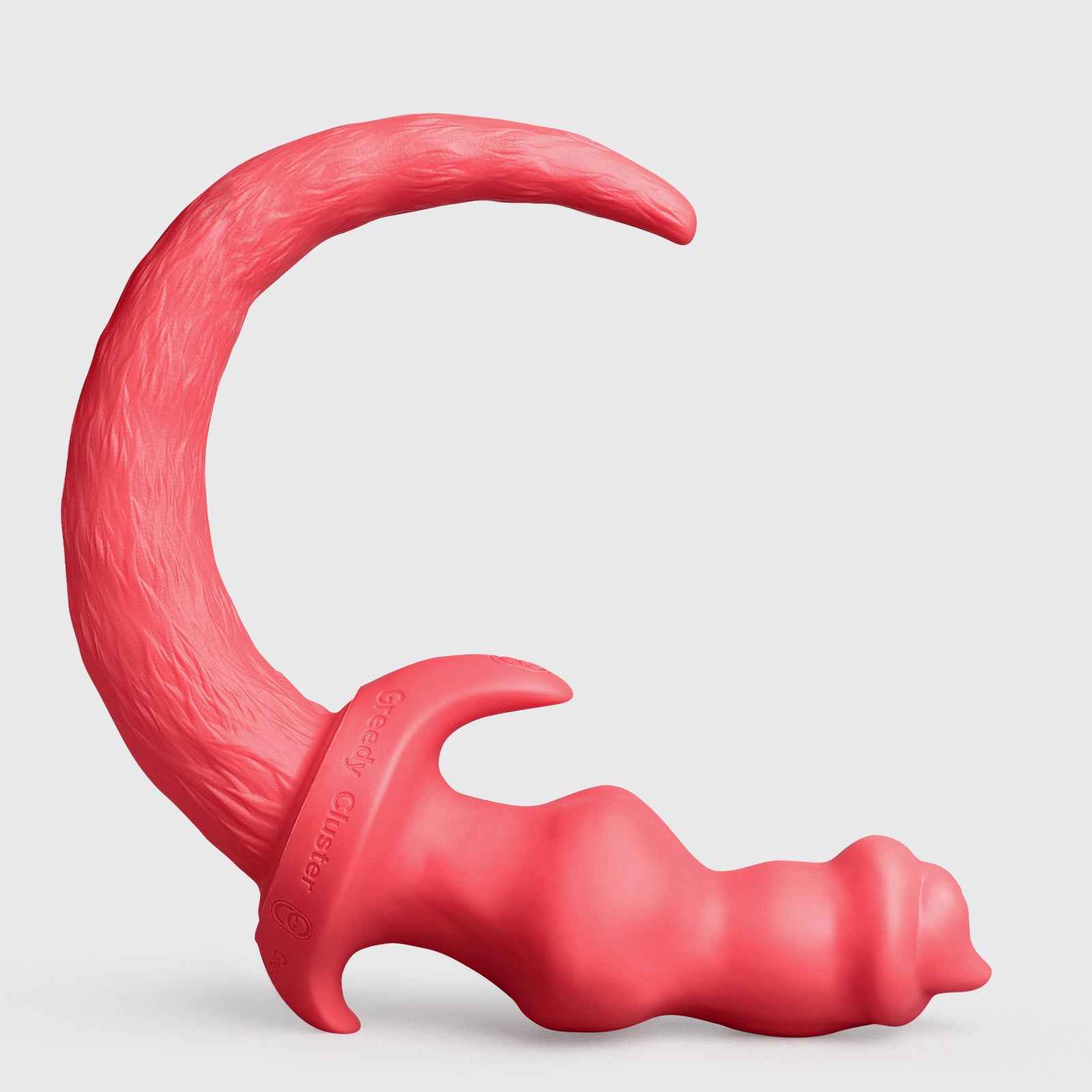 GreedyCluster PUP WOOF TAIL PLUG silicone anal plug with sculpted pup tail