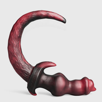 GreedyCluster PUP WOOF TAIL PLUG silicone anal plug with sculpted pup tail
