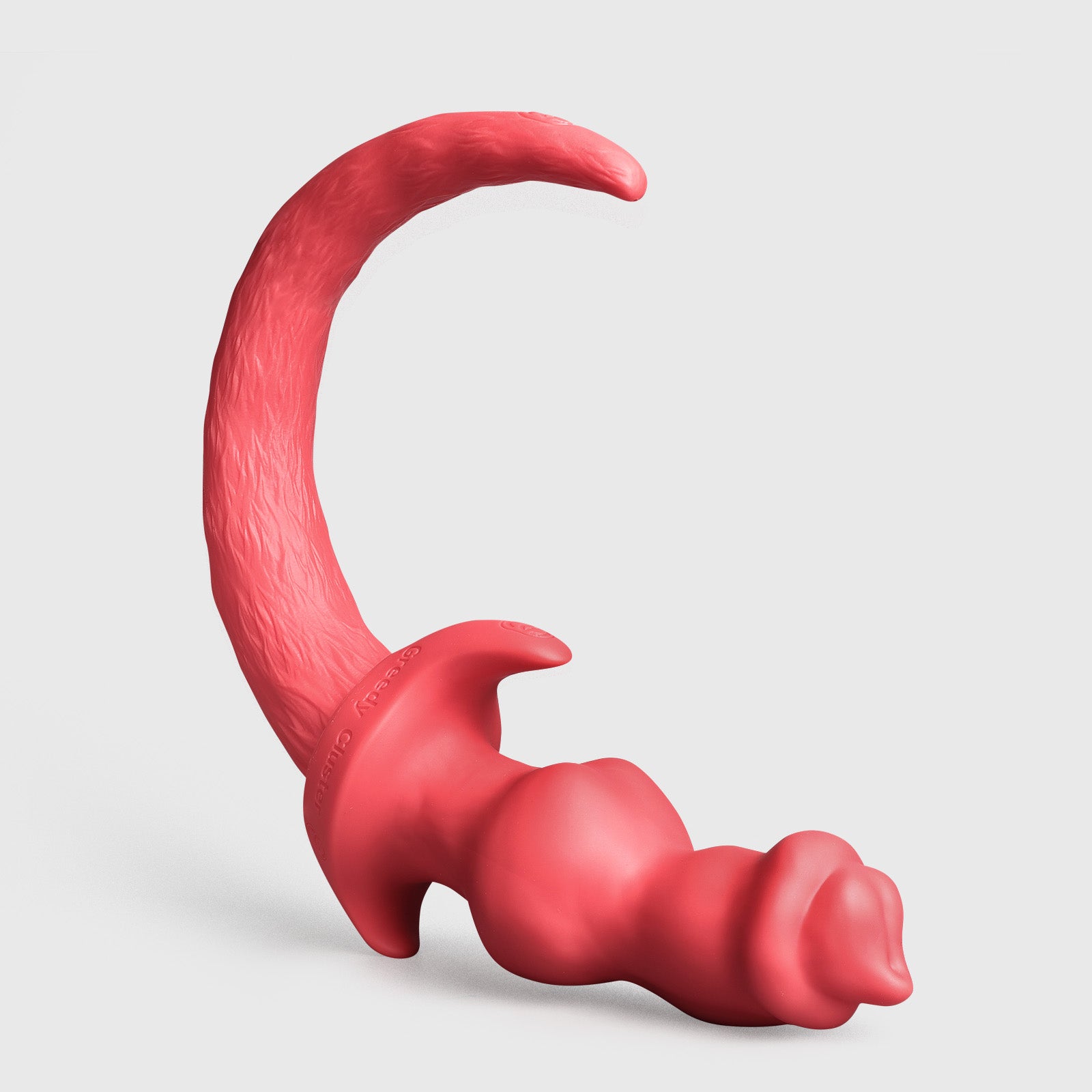GreedyCluster PUP WOOF TAIL PLUG silicone anal plug with sculpted pup tail