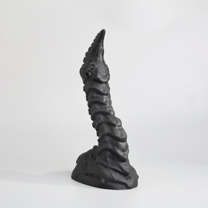 GreedyCluster STINGER scorpion tail fantasy silicone dildo, biomechanical detail