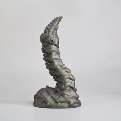GreedyCluster STINGER scorpion tail fantasy silicone dildo, biomechanical detail