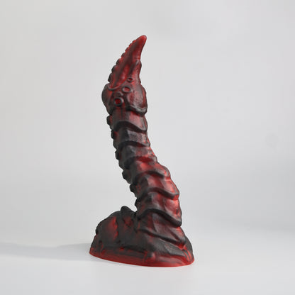 GreedyCluster STINGER scorpion tail fantasy silicone dildo, biomechanical detail