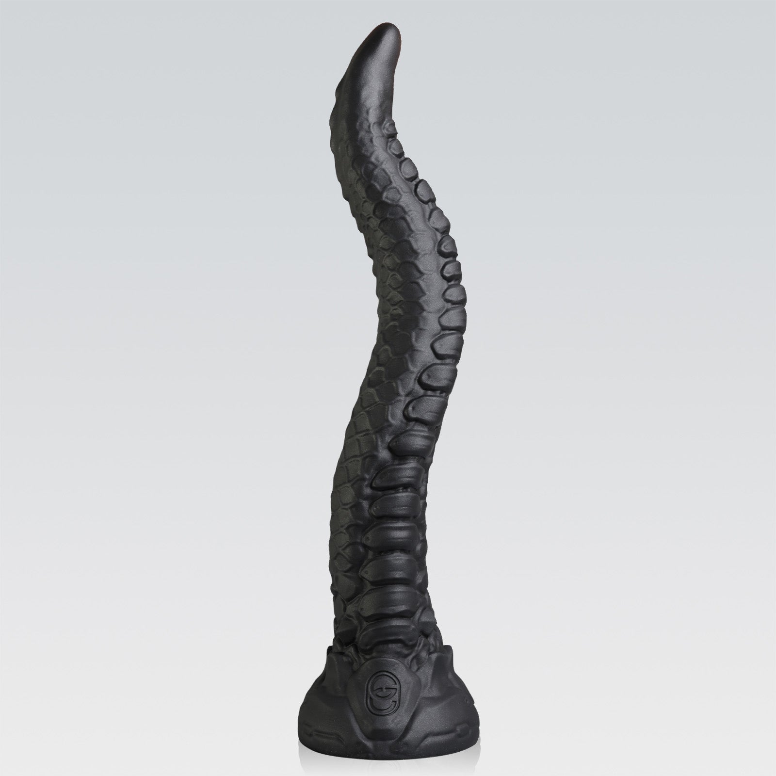 GreedyCluster SYREX dragon-tail silicone dildo with long textured design