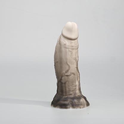 GreedyCluster THUG DILDO thick realistic silicone dildo, Dirty anal training design