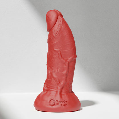 GreedyCluster THUG DILDO thick realistic silicone dildo, Scarlett anal training design