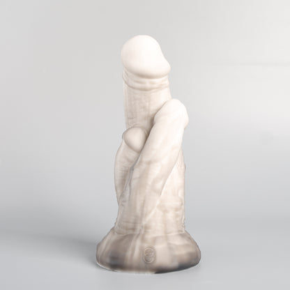GreedyCluster TRIPLE DRAGON DILDO thick fantasy silicone dildo, Dirty product detail